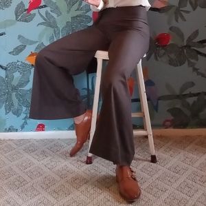 High-waist, wide-leg Trousers from Anthropologie